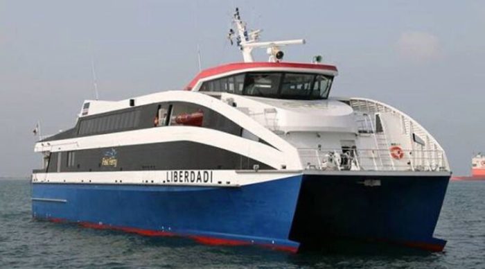 Navio Liberdadi será reparado na Cabnave, em São Vicente
