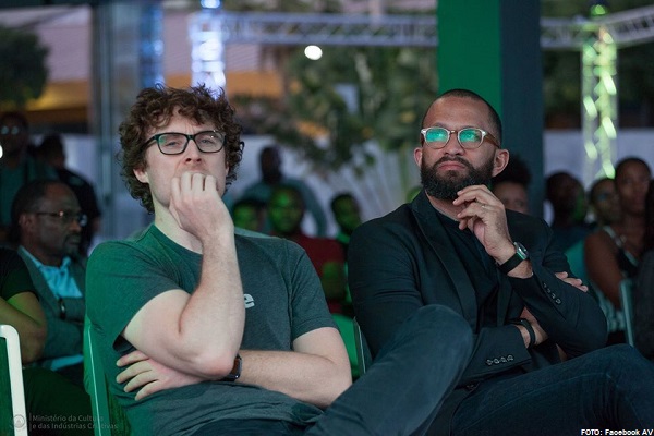 Paddy Cosgrave no showcase com jovens empreendedores