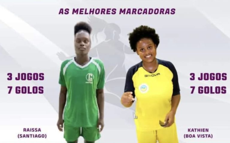Futsal feminino. Raissa de Santiago e kathein de Boa Vista lideram a lista de melhores marcadoras
