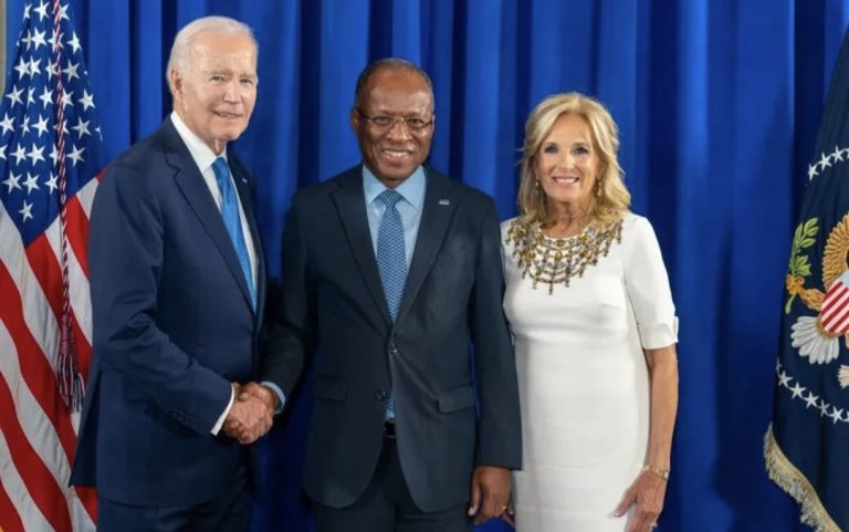 Ulisses Correia e Silva recebido pelo Presidente dos EUA durante Assembleia Geral da ONU