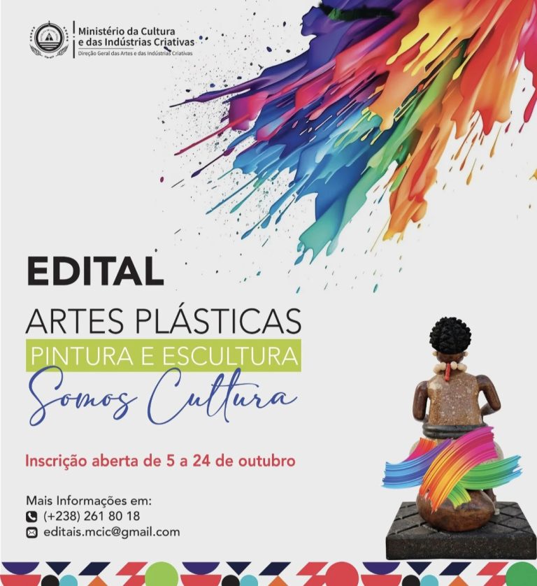 Ministério da Cultura e das Indústrias Criativas lança edital para artes plásticas 