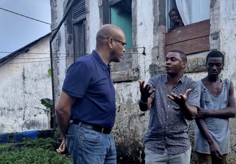 Elísio Freire aborda questões de cidadania e proteção social com Cabo-verdianos em Água-Izé