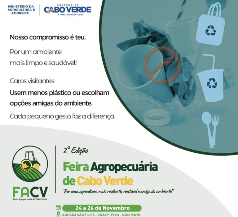 II edição da Feira Agropecuária de Cabo Verde acontece de 24 a 26 de novembro