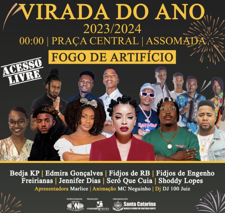 Virada do ano em Assomada vai ser marcada com atuações de vários artistas