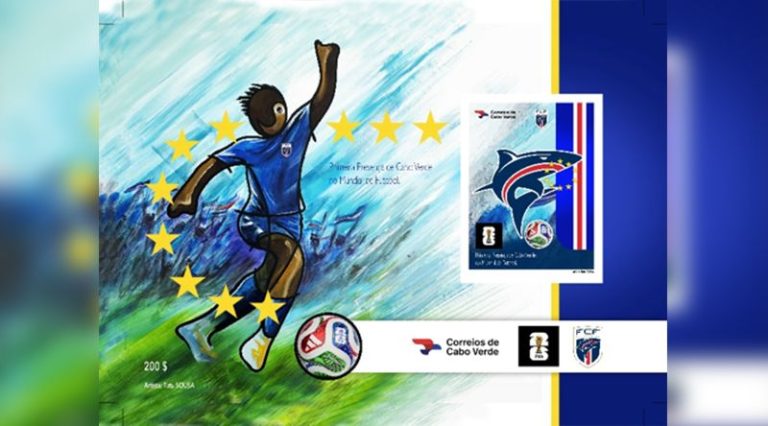 Correios lançam selos para celebrar estreia de Cabo Verde no Mundial