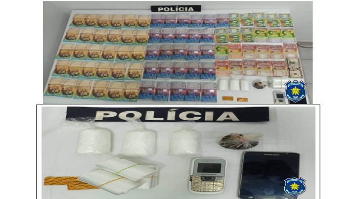 Sal. Estrangeiro detido na posse de estupefacientes