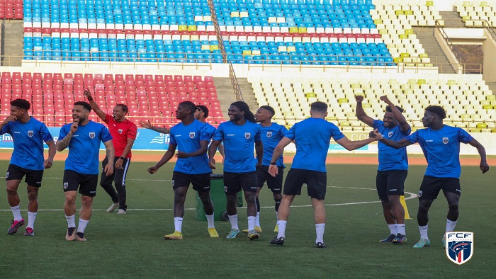 Tubarões Azuis na preparação do primeiro jogo da dupla jornada com