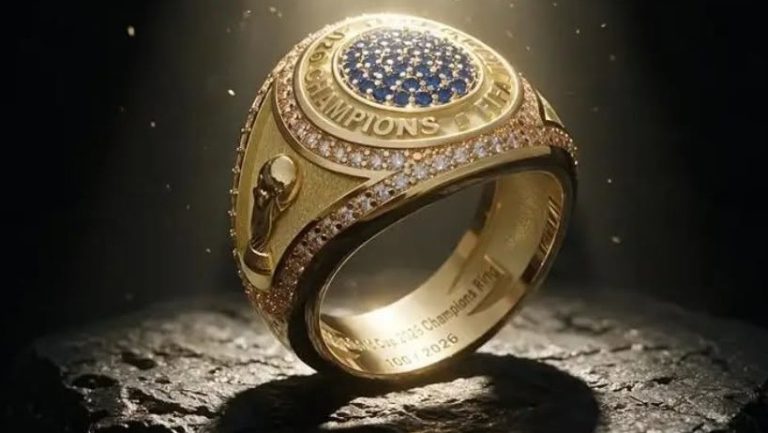 Campeões do Mundo de futebol vão receber anéis personalizados pela primeira vez na história da FIFA