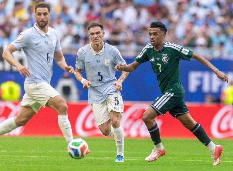 Atenção Cabo Verde. Tudo empatado no Grupo H após jogo entre Arábia Saudita e Uruguai