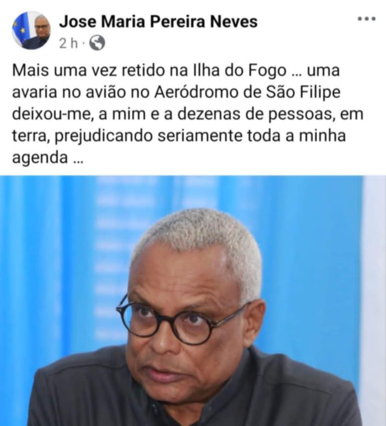 PR em silêncio sobre relatório, mas com voz em avaria de avião 