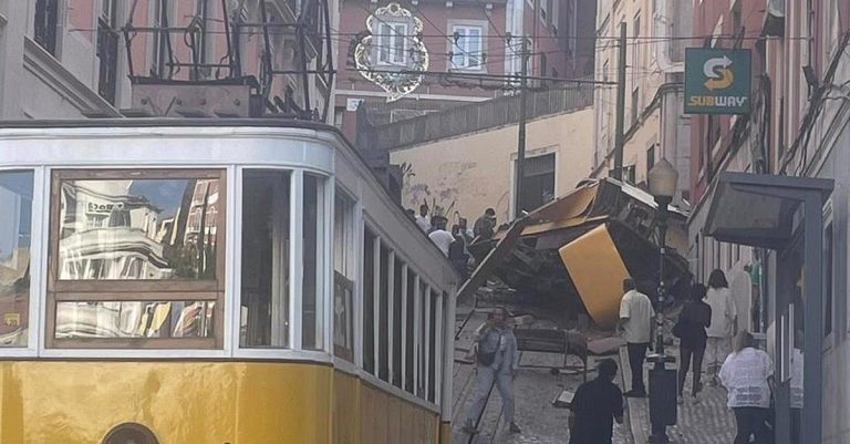 Tragédia em Lisboa. 15 mortos no descarrilamento do Elevador da Glória