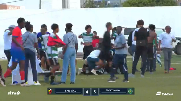 Futebol/sub17. Sporting da Boa Vista destrona EFIZ e é campeão nacional