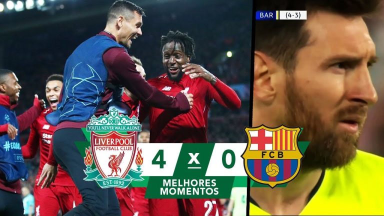 Liverpool protagoniza mais um momento histórico na Liga dos Campeões