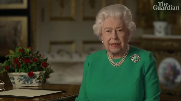 Isabel II deixa mensagem de esperança