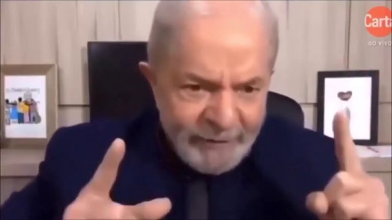 Lula da Silva. “Ainda bem que natureza criou esse monstro chamado coronavírus”