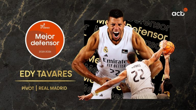 Edy Tavares eleito Melhor Defensor da Endesa League pela 6.ª vez consecutiva