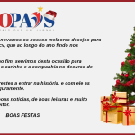 natal opais cartão