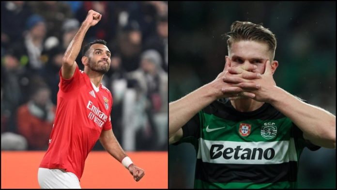 os-gigantes-se-enfrentam--benfica-e-sporting-na-final-da-copa-de-portugal--colagem-efe