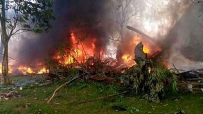 queda de avião