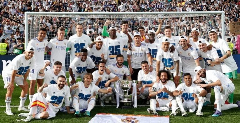 Real Madrid é campeão Espanhol