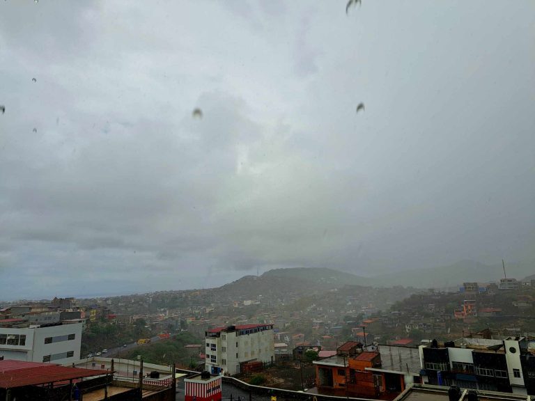 Chuva volta à Cidade da Praia e outros pontos de Santiago com maior intensidade  