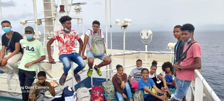 Jovens Católicos de São Nicolau em intercâmbio entre São Vicente e Santo Antão
