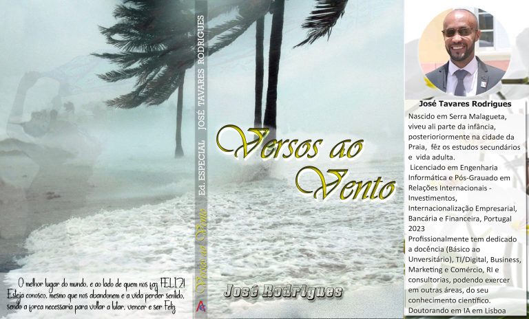 Obra poética “Versos ao Vento” de José Rodrigues conquista reconhecimento internacional