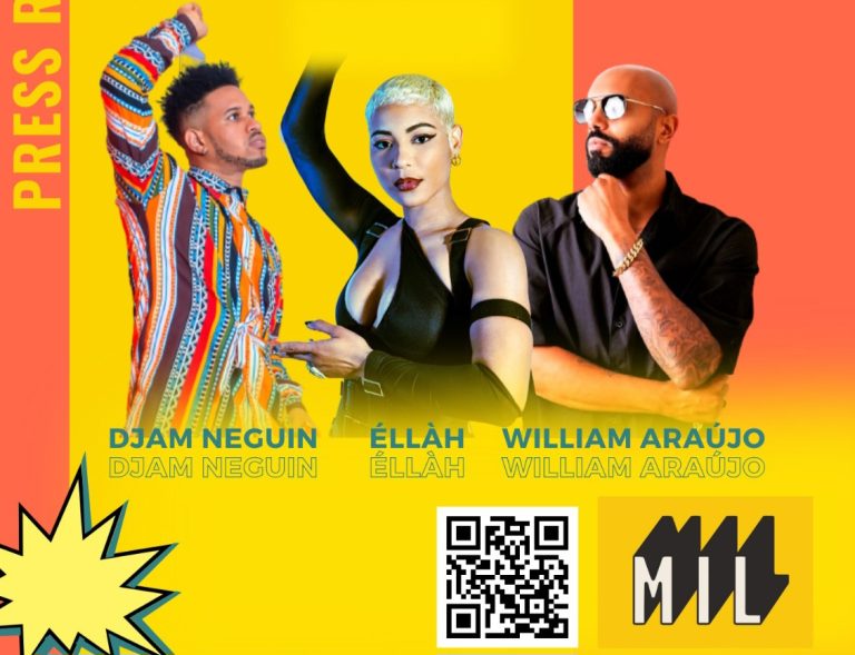 ÉLLÀh, William Araújo e Djam Neguin participam na 7ª Edição do Festival MIL em Lisboa