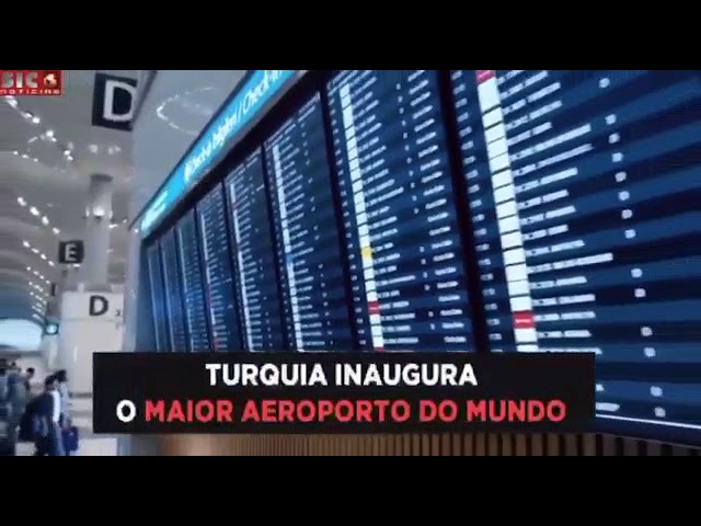 INFRAESTRUTURA: Turquia inaugura aeroporto maior que a ilha Brava