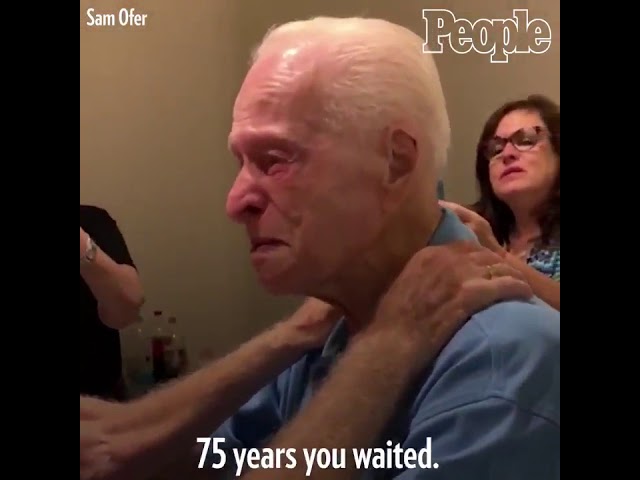 Primos reencontram-se após 75 anos. Acreditavam que o outro estava morto