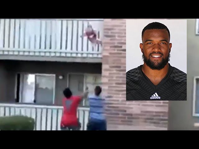 Homem salva menino atirado de janela de casa em chamas