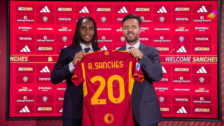 Luso-Cabo-verdiano Renato Sanches reforça AS Roma