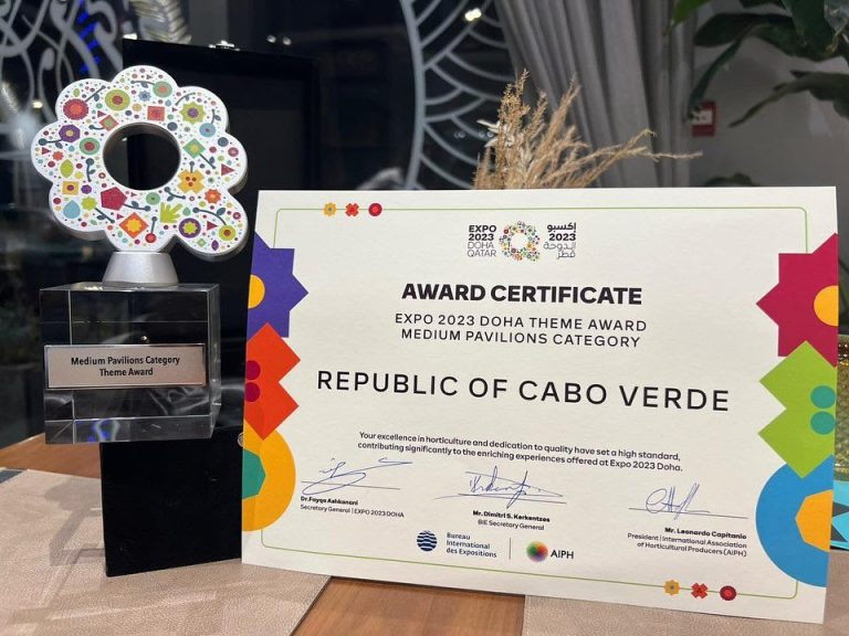 Pavilhão de Cabo Verde na Expo 2023 Doha-Qatar é premiado pelo tema e conceito