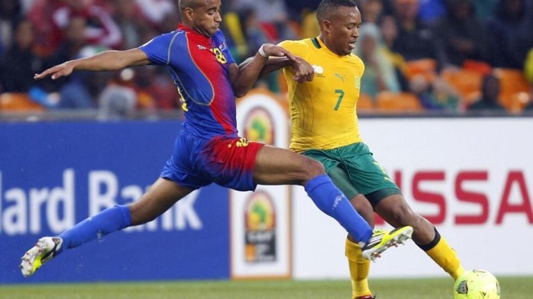 Cabo Verde e África do Sul com histórico de 5 jogos entre si