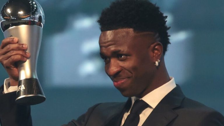 Vinícius Júnior vence prémio The Best para melhor jogador do ano